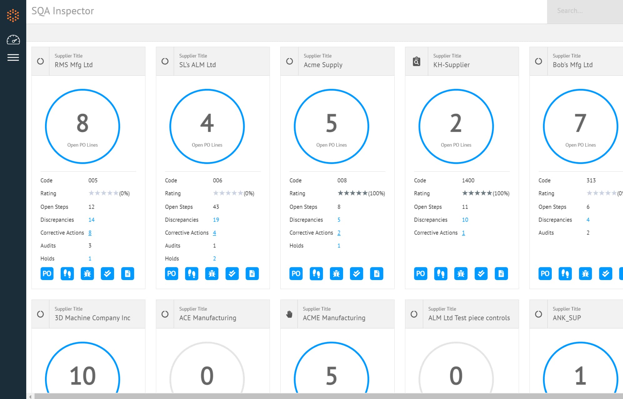 screenshot of Solumina SQM